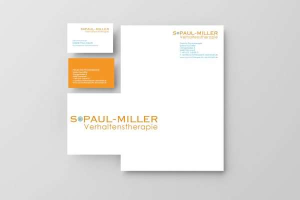 2018-Printdesign_Sabine-Paul-Miller-Psychotherapie_Geschäftsausstattung_Visitenkarten_Briefpapier